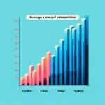 Annual Rainfall in London, Tokyo, and Sydney (2000-2020)