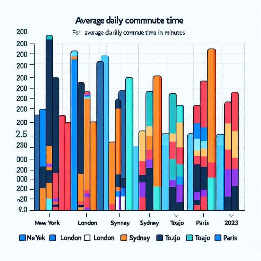 Average Daily Commute Time in Major Cities