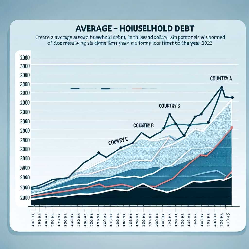 Average Household Debt Chart