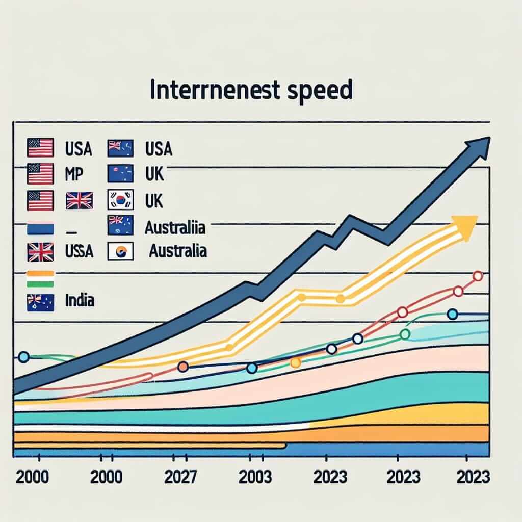 Average Internet Speed Chart