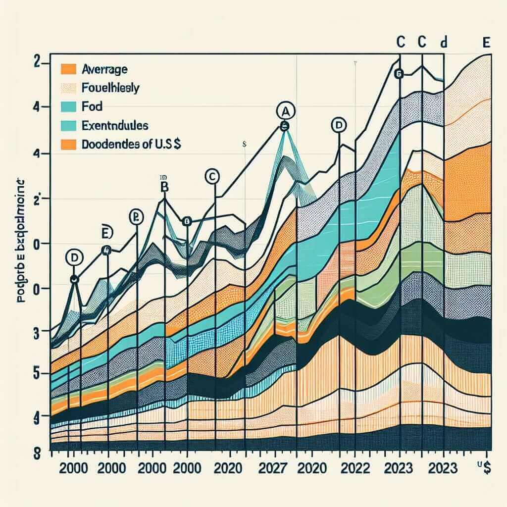 Average Monthly Food Expenditure by Country