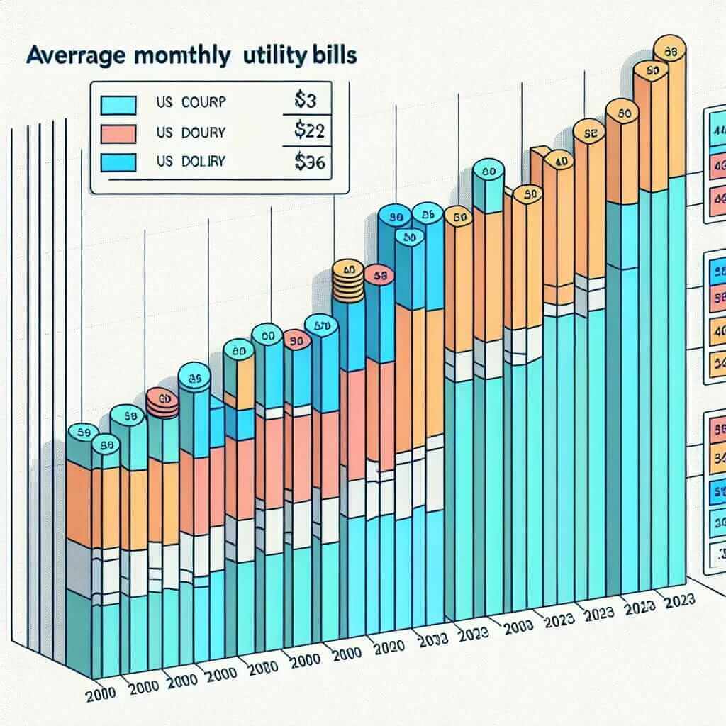 Average Monthly Utility Bills (2000-2023)