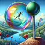 burst your bubble idiom