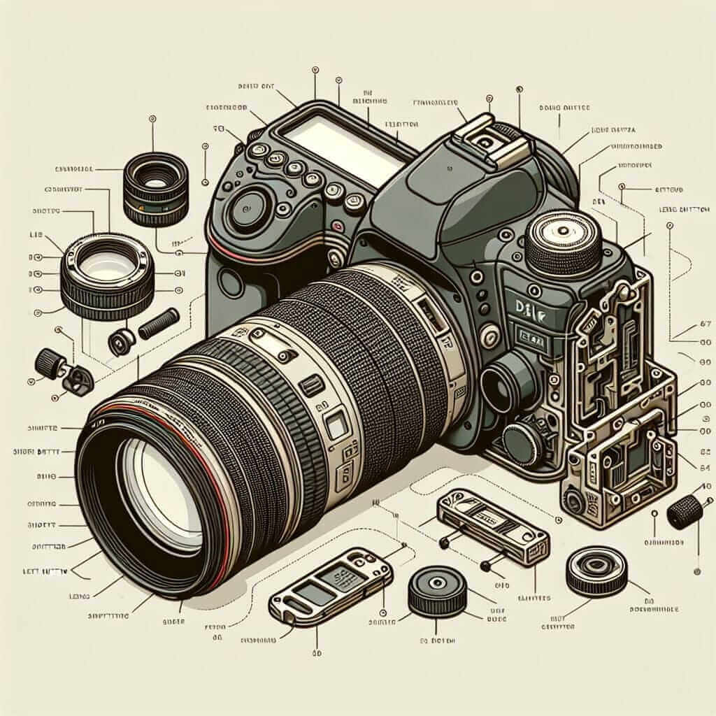 Camera Parts Diagram