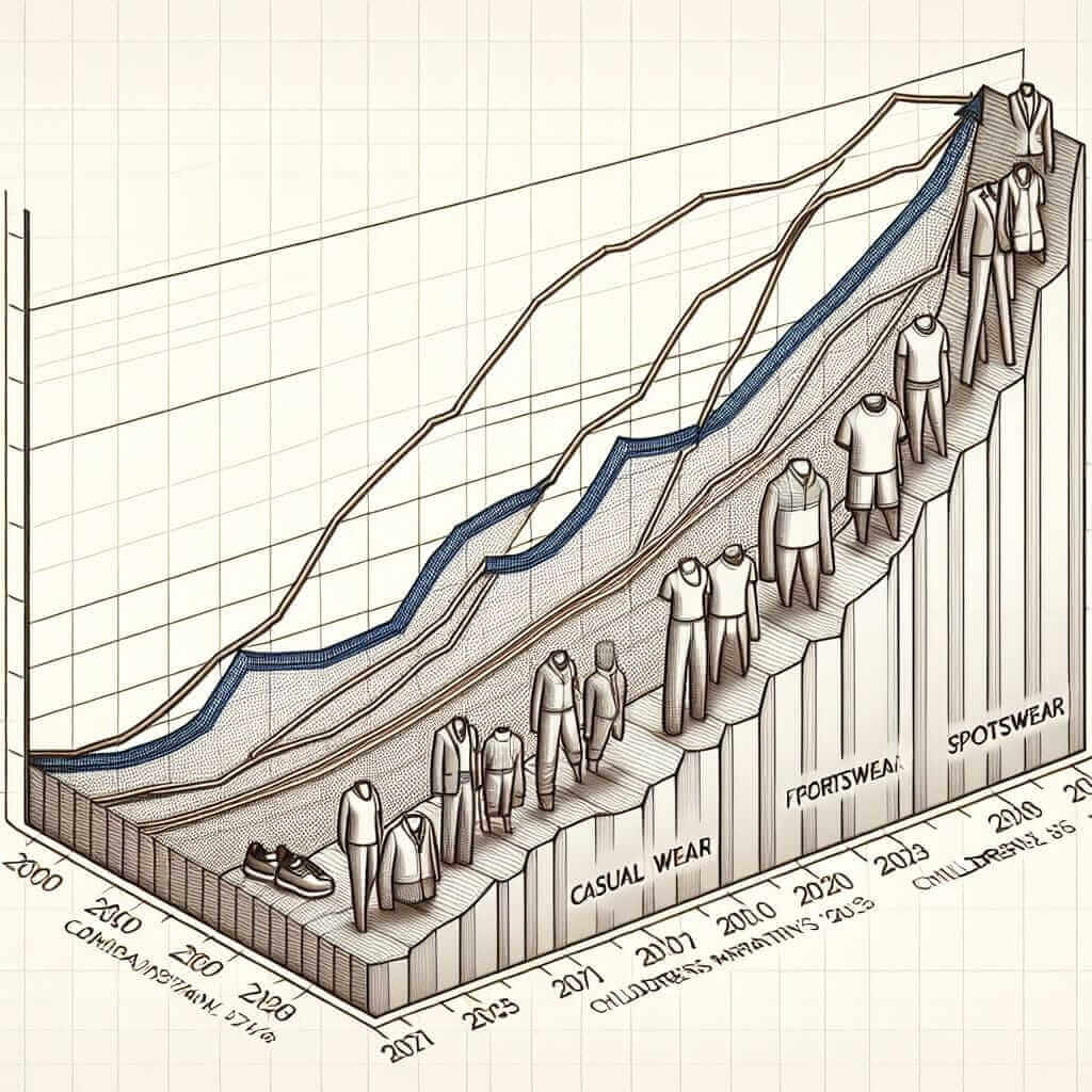 Clothing Sales Trends (2000-2023)