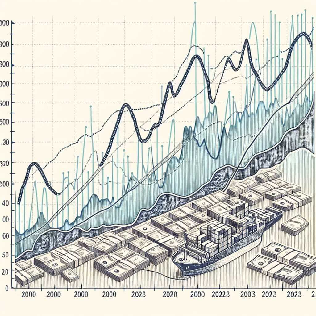 Exports and Imports of Country X (2000-2023)