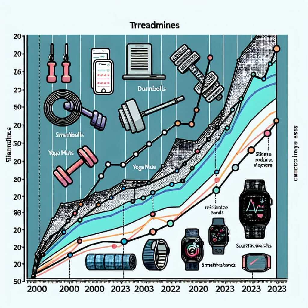 Sales of Fitness Gear (2000-2023)