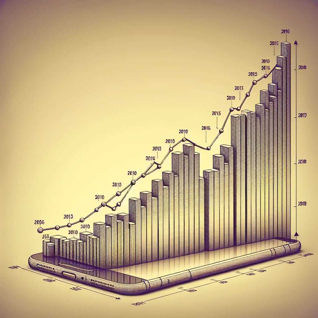 Global Smartphone Sales Graph