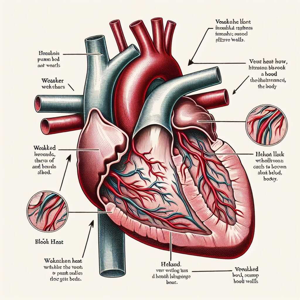 Heart Failure Illustration