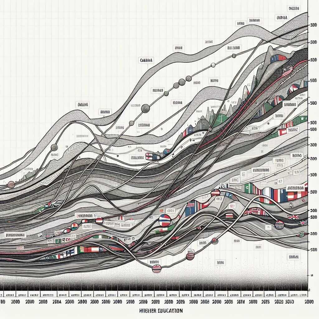 Higher Education Enrollment Trends (2000-2023)