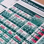 IELTS Exam Dates Calendar