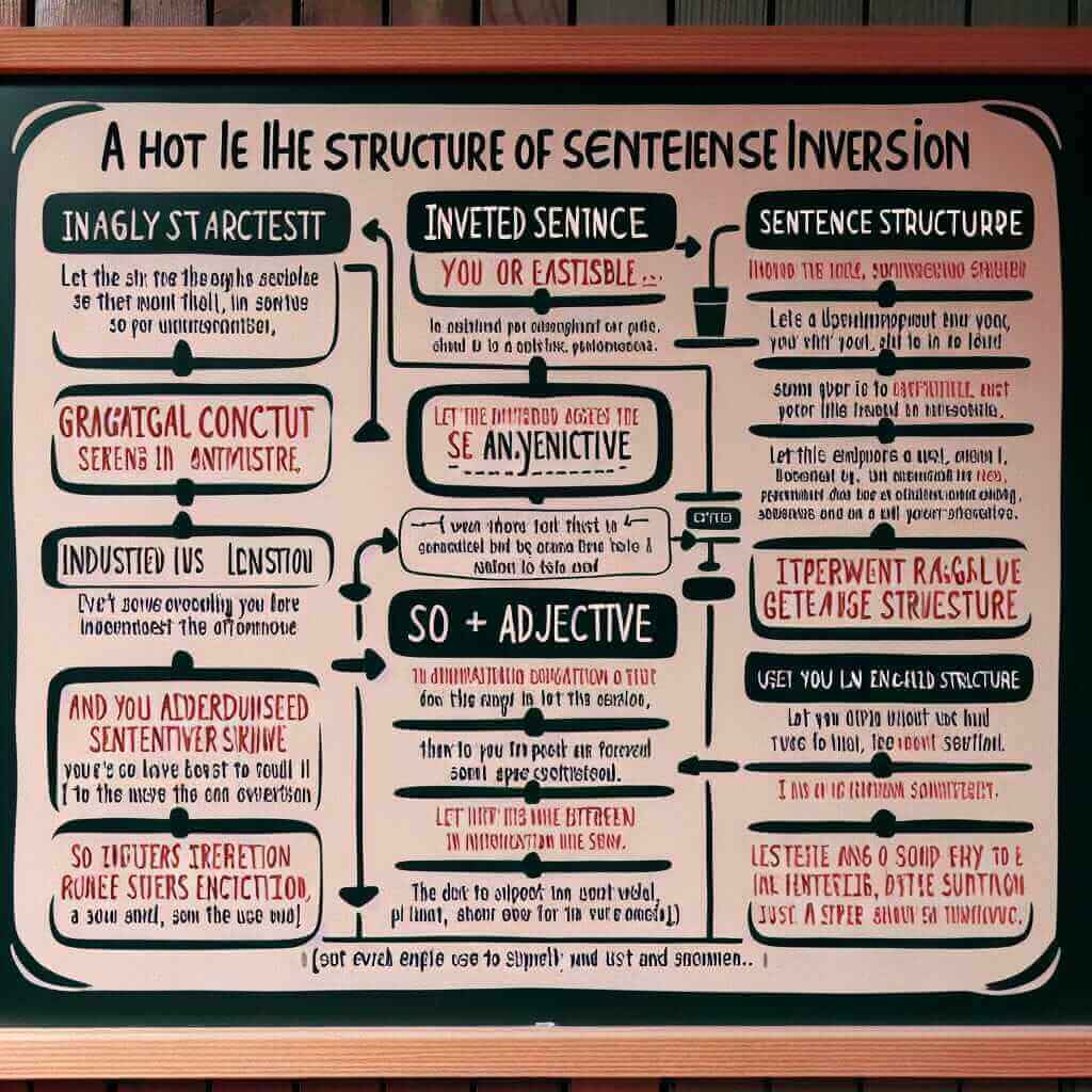 IELTS Grammar Inversion Chart