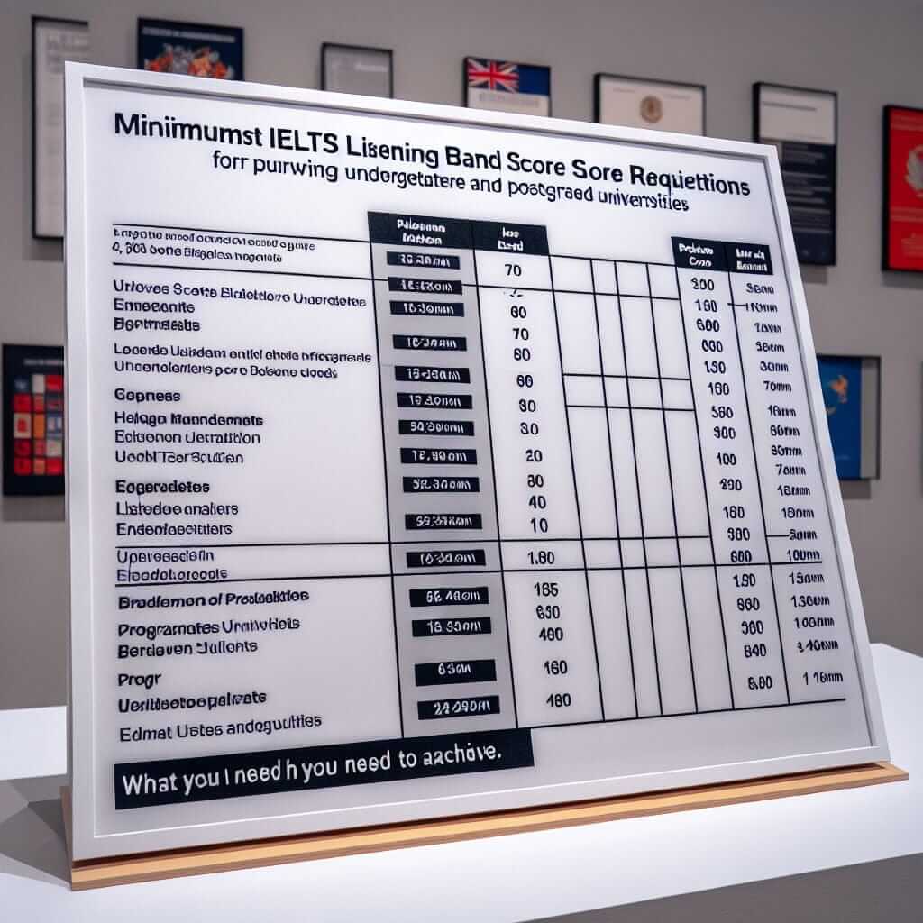 IELTS Listening Band Requirements