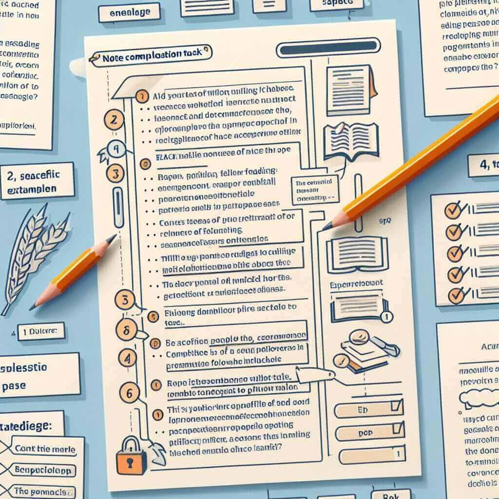IELTS Note Completion Example