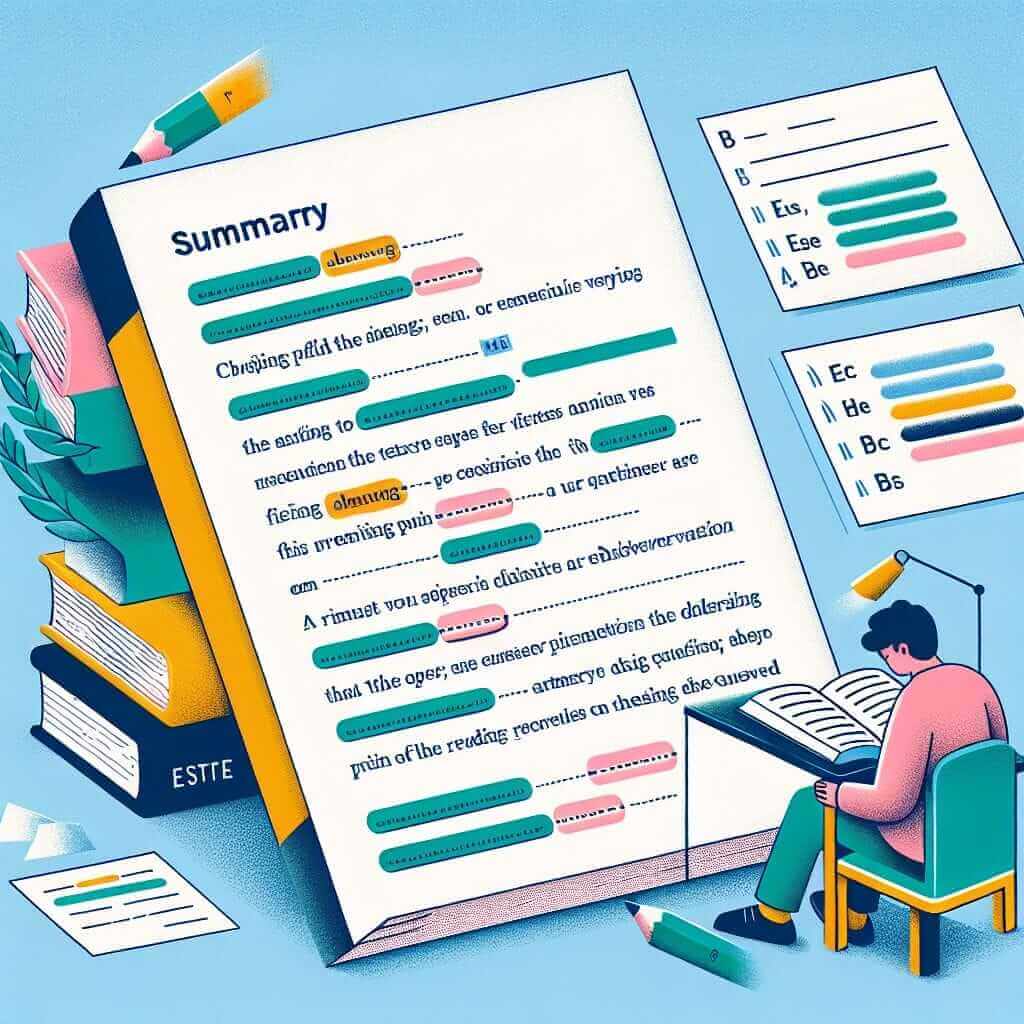 IELTS Reading Summary Completion Example