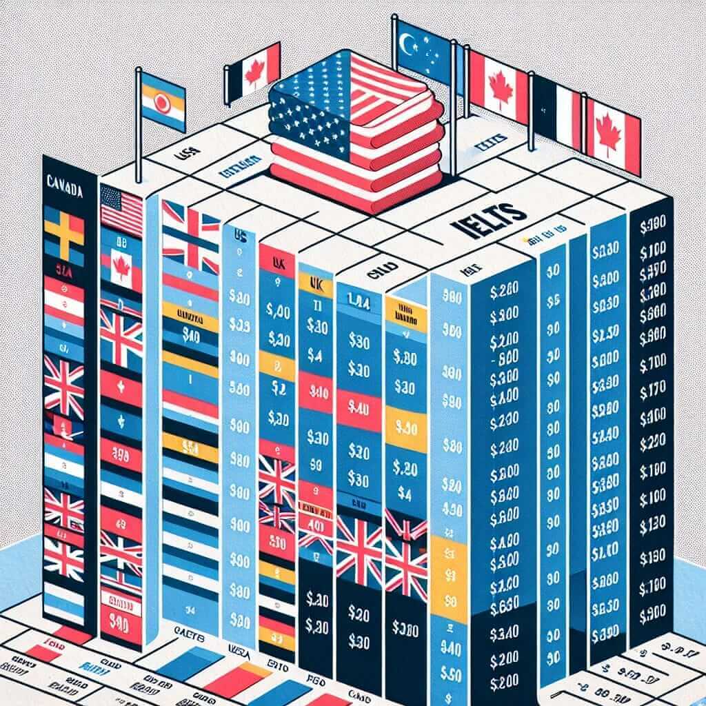 IELTS Test Fee Comparison