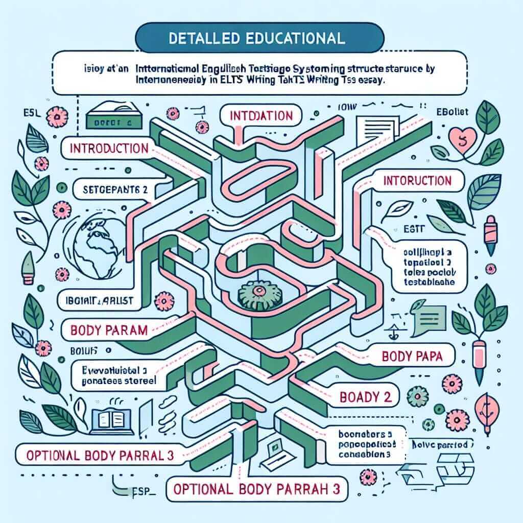 IELTS Writing Task 2 Structure Diagram