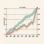 Graph illustrating income inequality