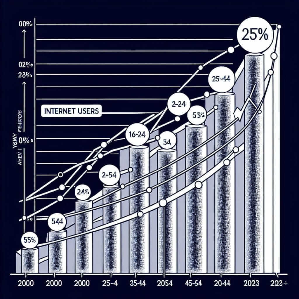 Internet Usage by Age Group