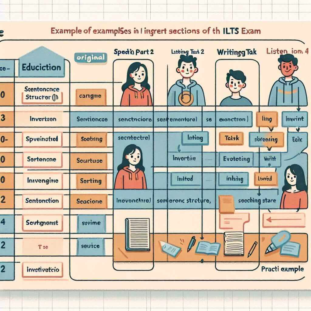 Inversion Examples in IELTS