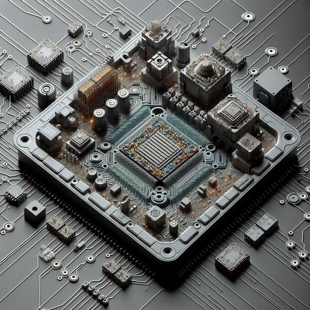 Structure of a Microchip