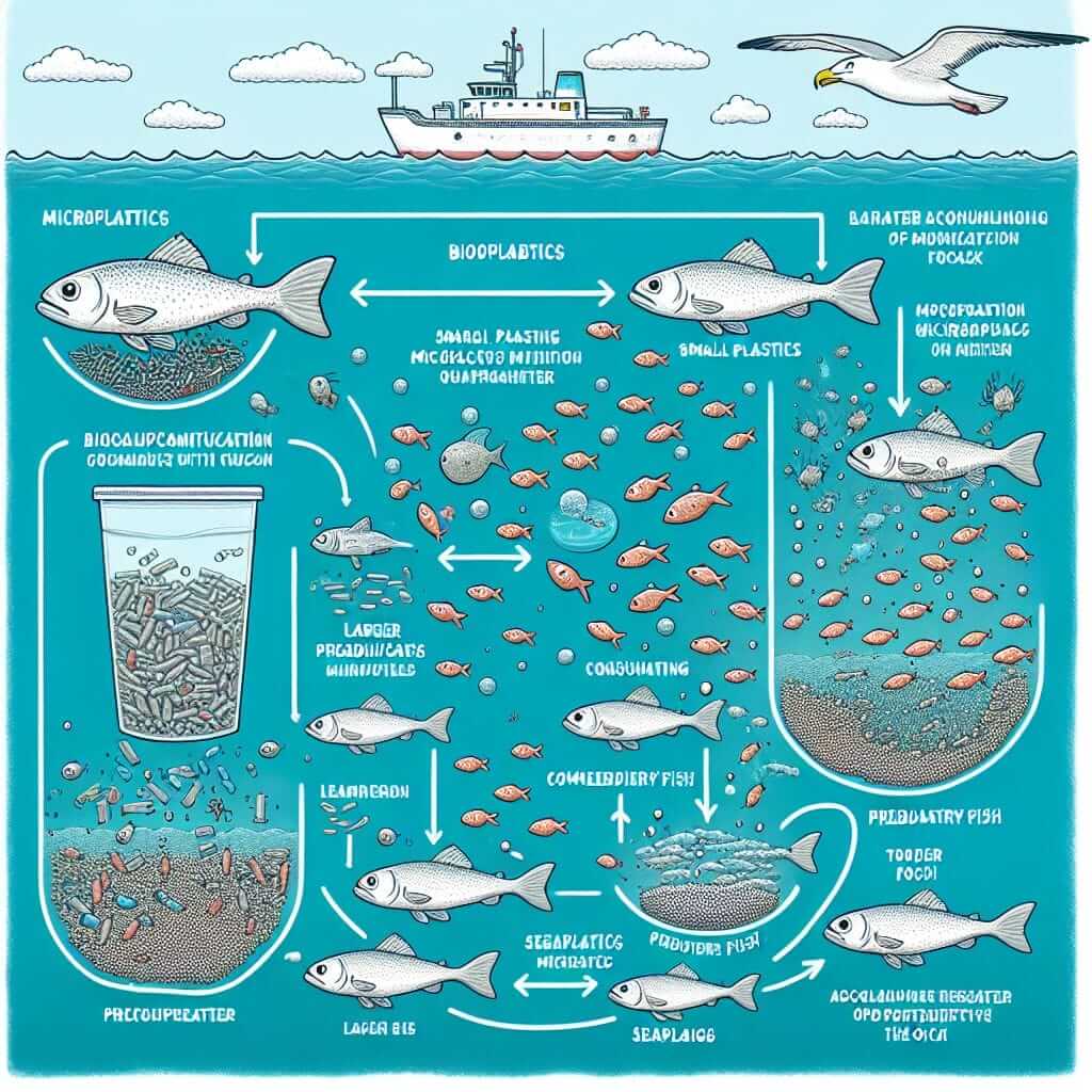 Microplastics in the Ocean Food Chain