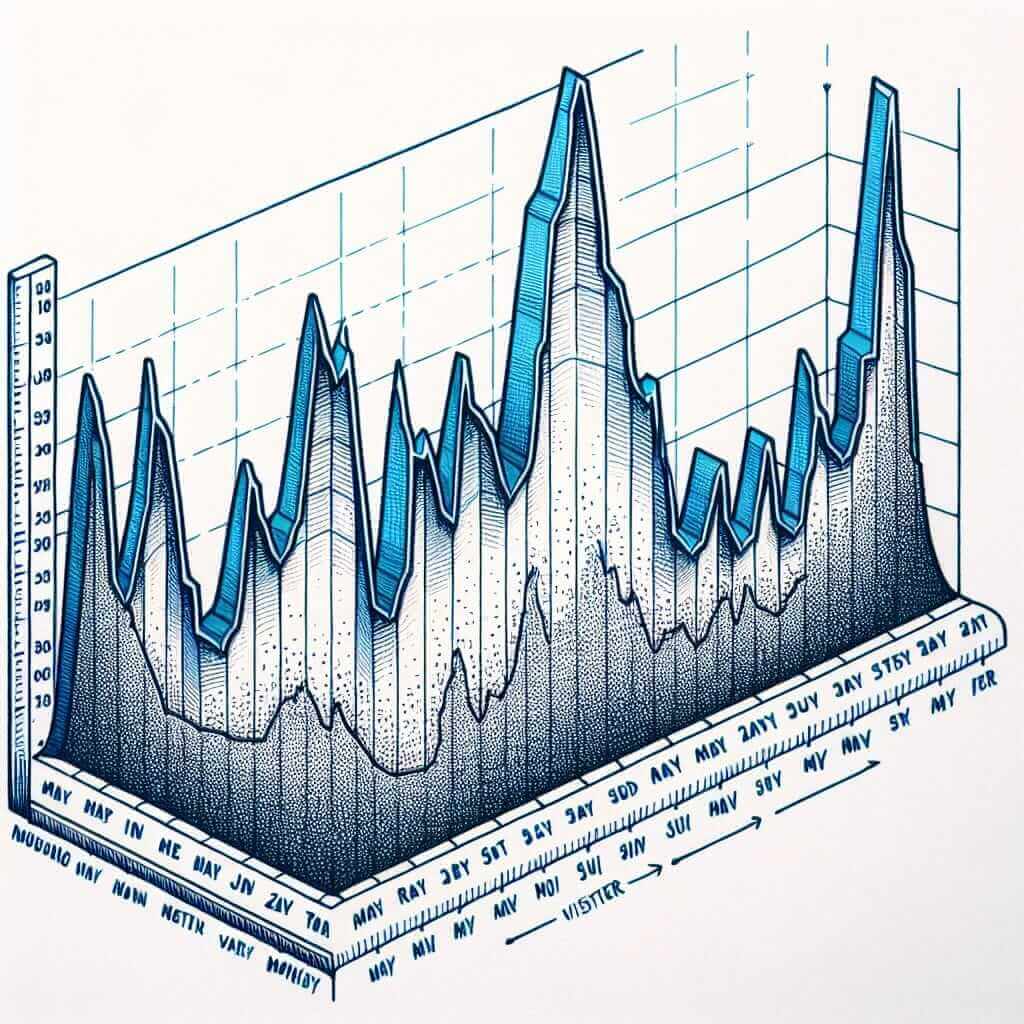 Museum Visitors Line Graph