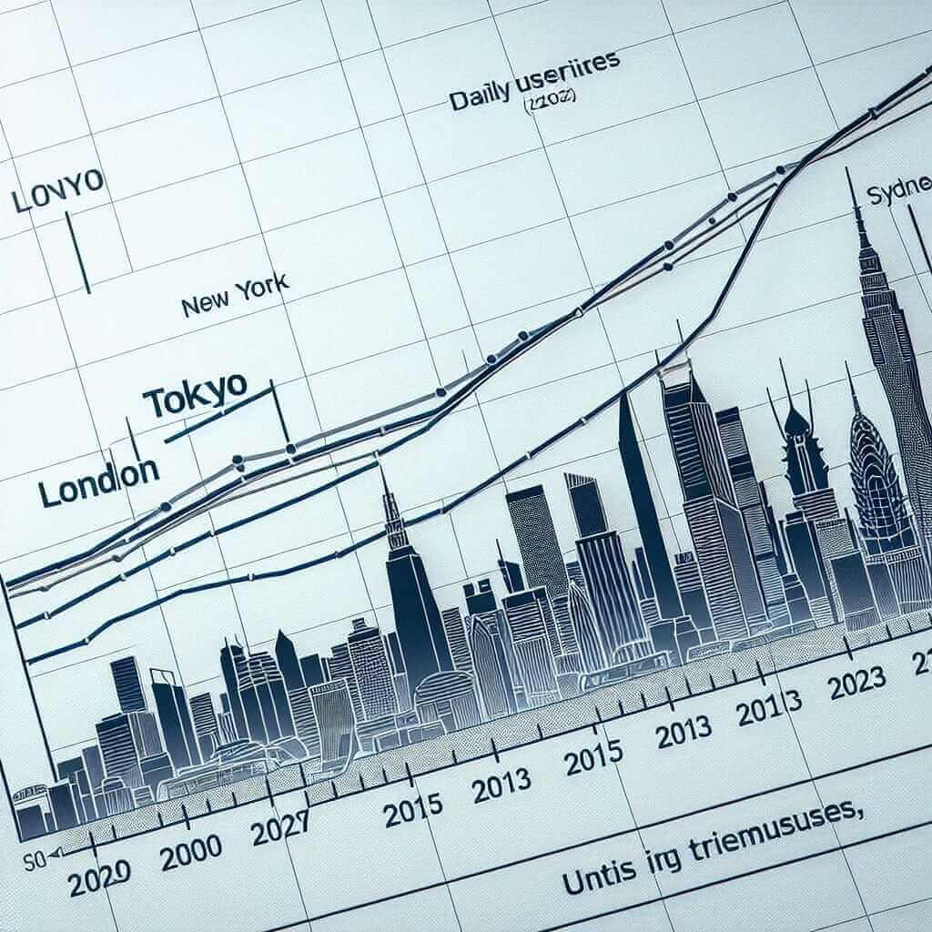 Public Transportation Usage in London, New York, Tokyo, and Sydney (2000-2023)