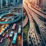 Public Transportation vs Road Infrastructure