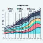 Renewable Energy Adoption Rates (USA, China, Germany) 2000-2023