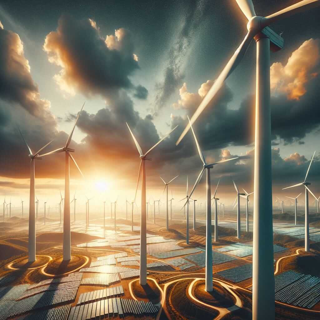 Renewable Energy Sources: Wind Turbines and Solar Panels