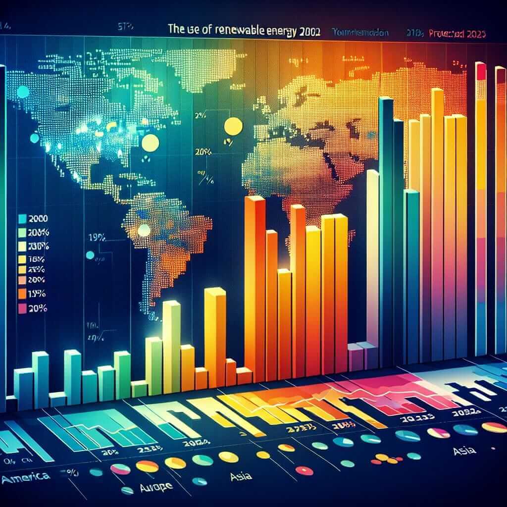 Renewable Energy Usage by Region, 2000-2023