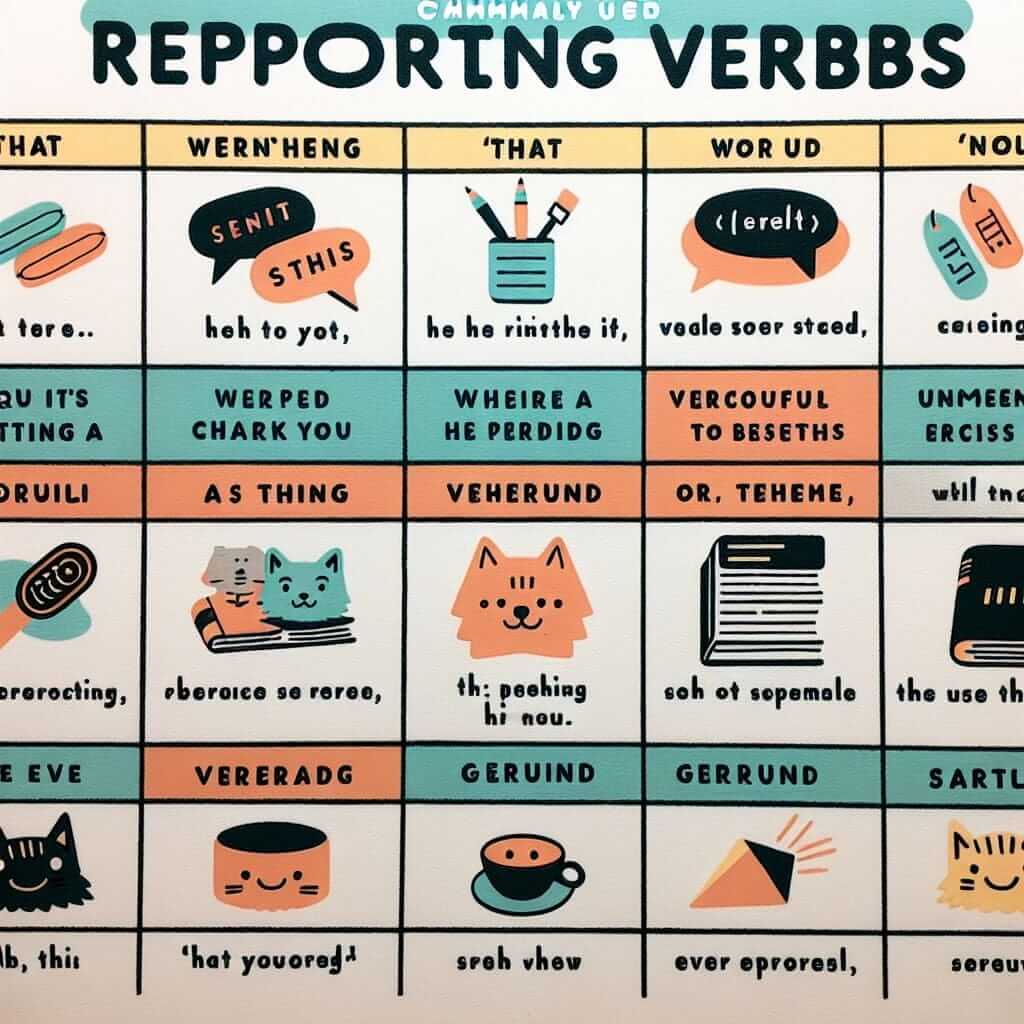 Reporting Verbs Examples