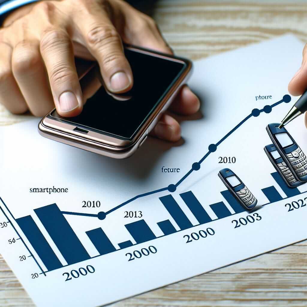 Smartphone Sales Trends 2000-2023