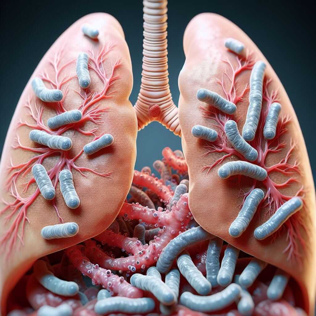 Tuberculosis in Lungs