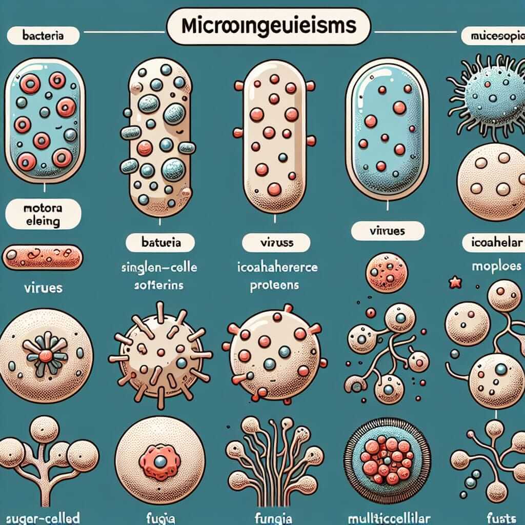 Types of Microorganisms