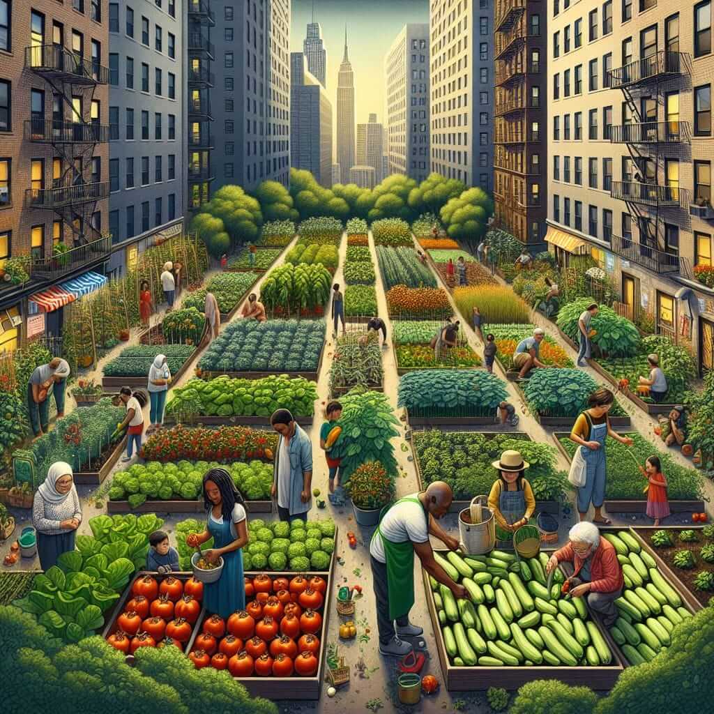 Urban Garden for Food Security