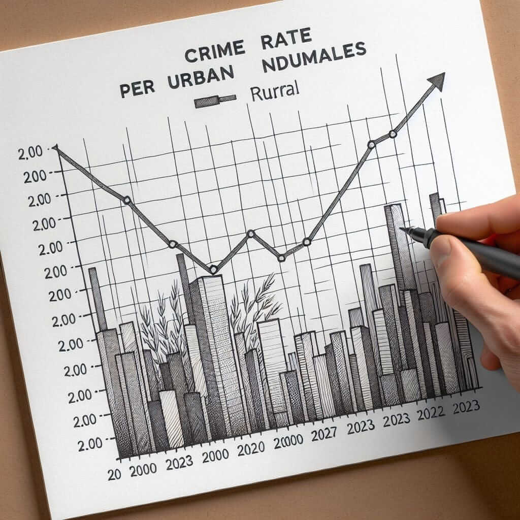 Urban vs. Rural Crime Rates (2000-2023)