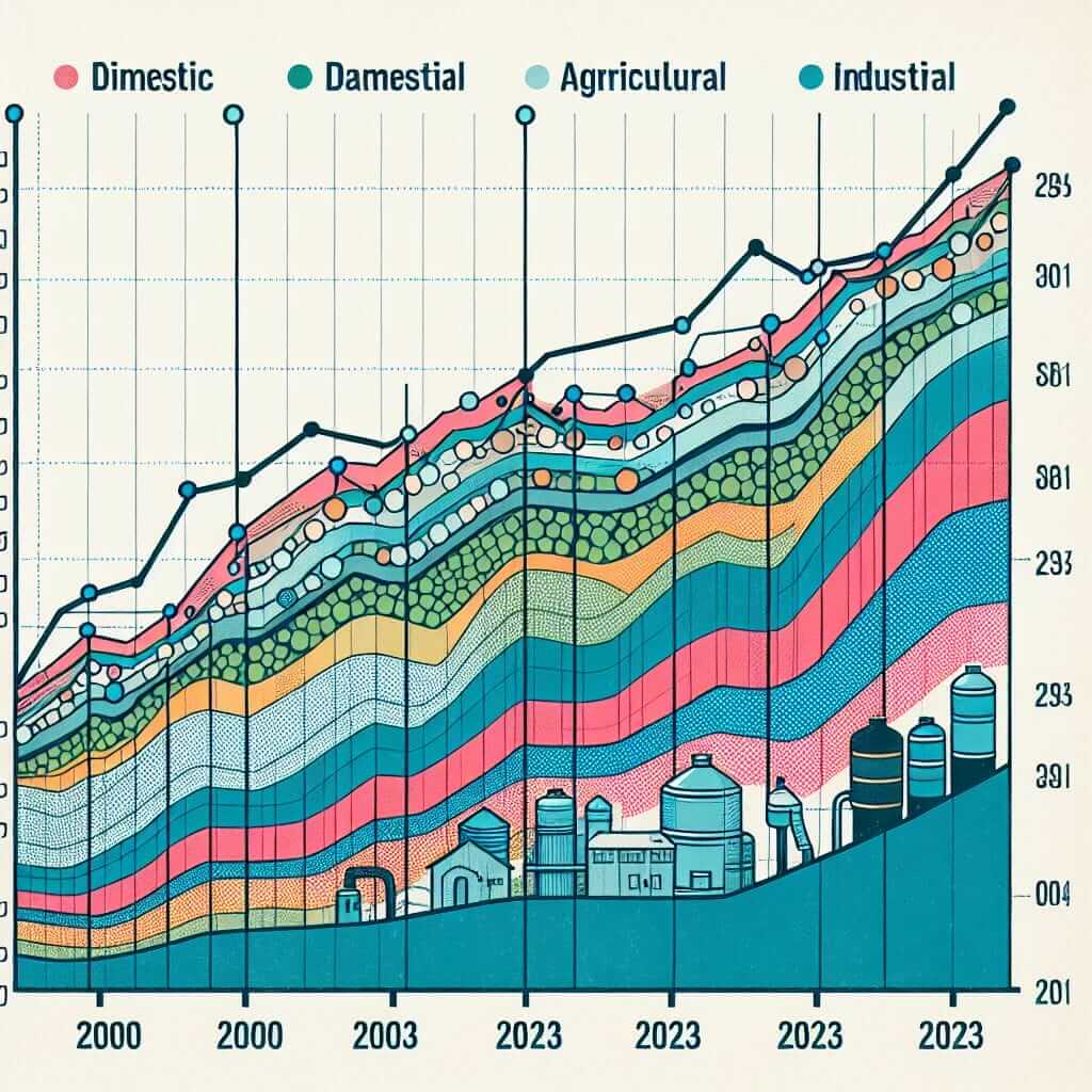 Water Usage by Sector (2000-2023)