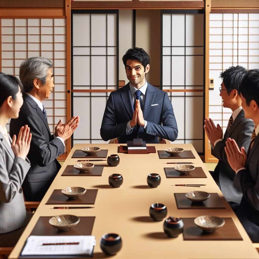 Japanese Business Meeting