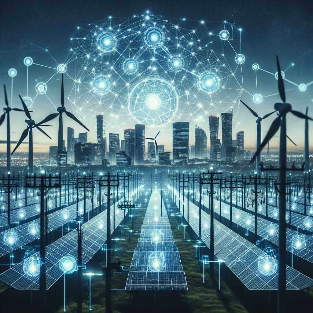 AI-powered renewable energy grid