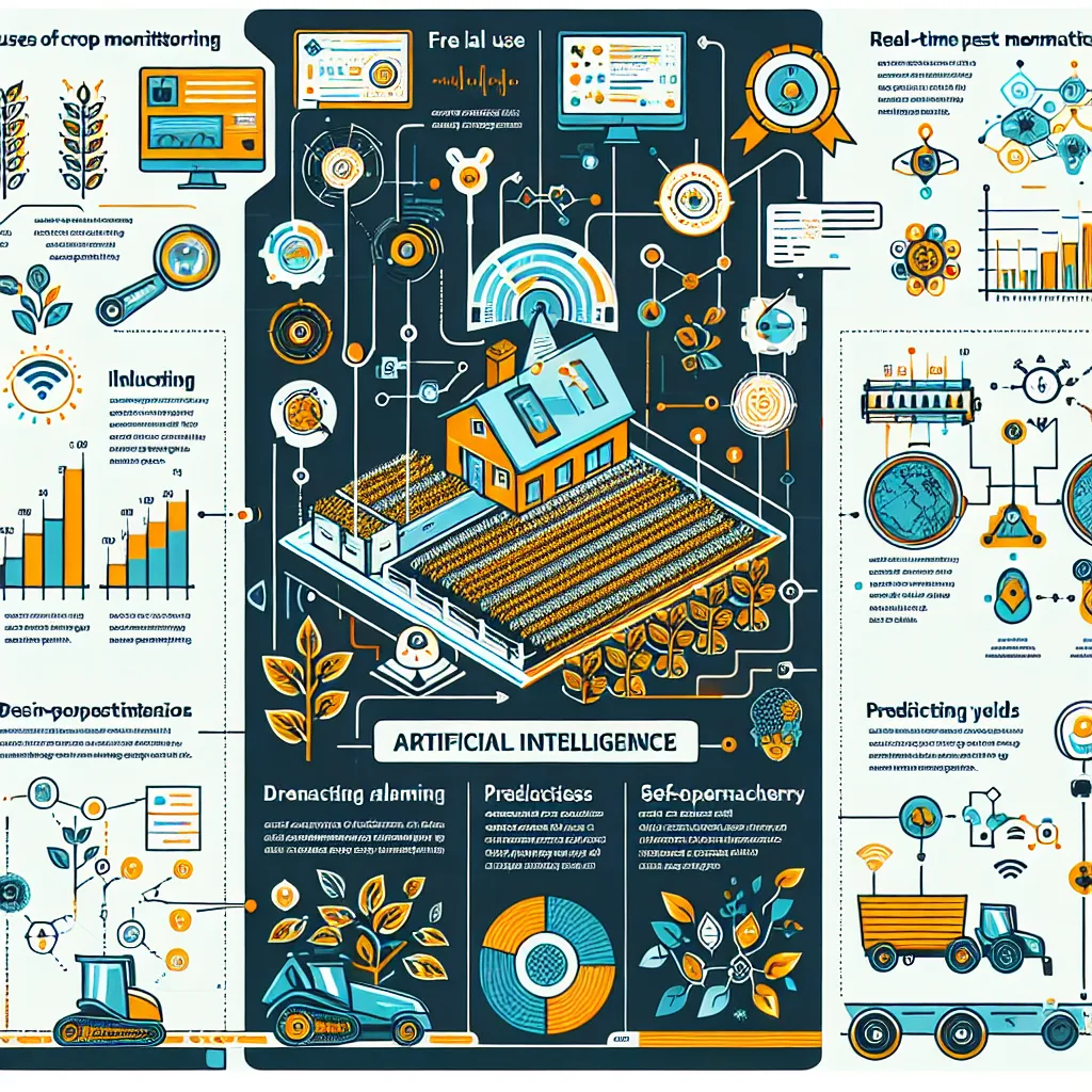 AI in Agriculture Infographic