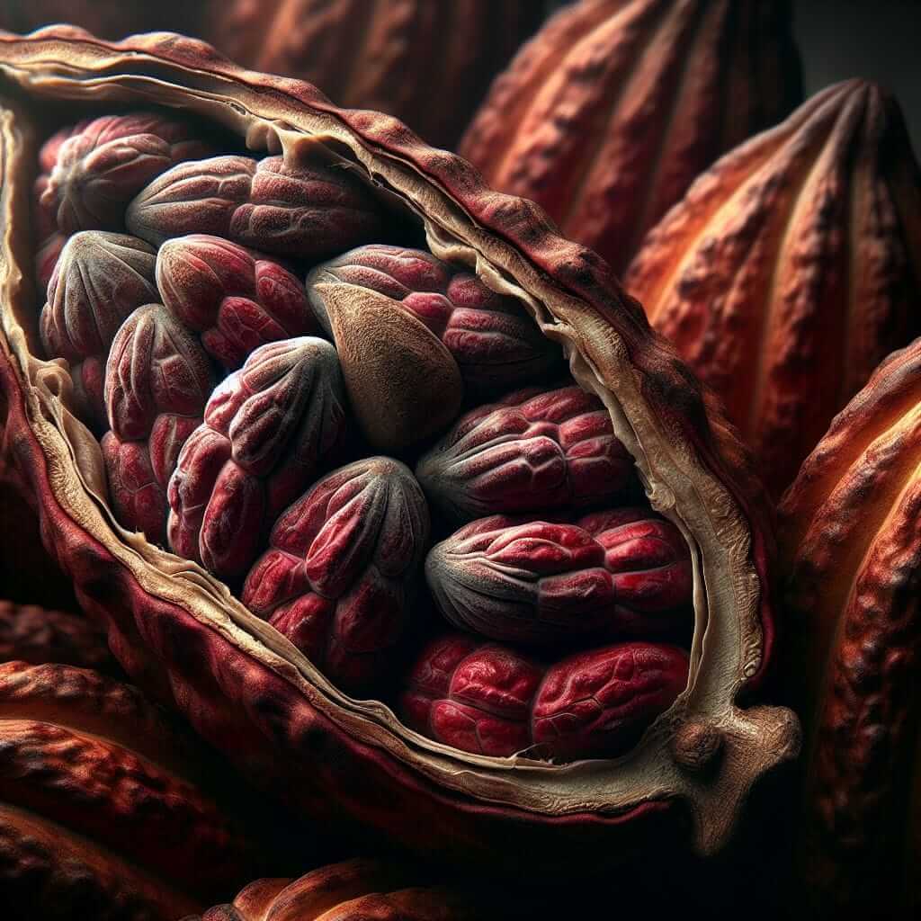 ancient cacao beans