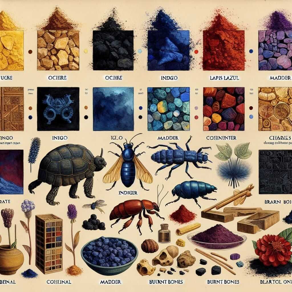 Ancient Pigment Sources