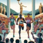 The ancient sport event of Olympia