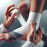 Athletic tape application