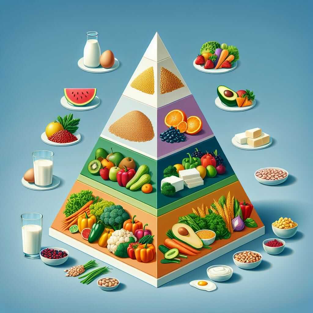 Balanced Diet Food Pyramid