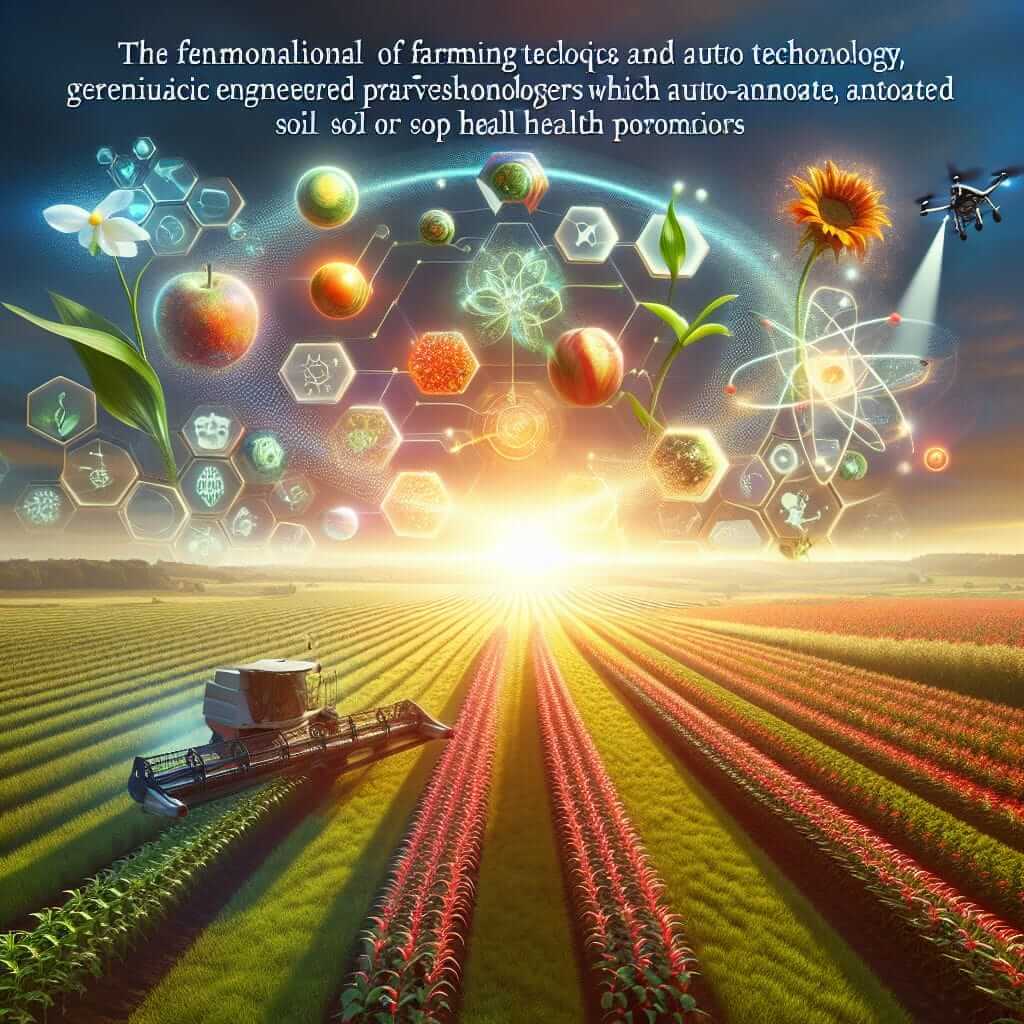 How advancements in biotechnology are shaping agricultural practices