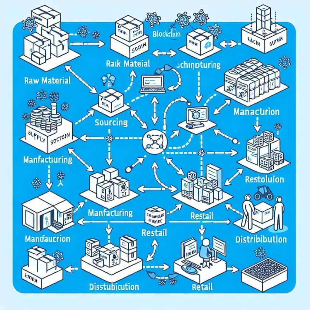 How blockchain improves supply chain