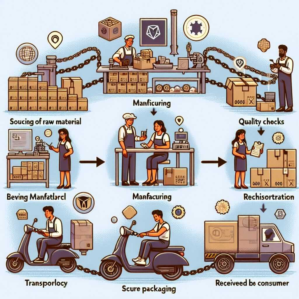 Blockchain Tracking Supply Chains